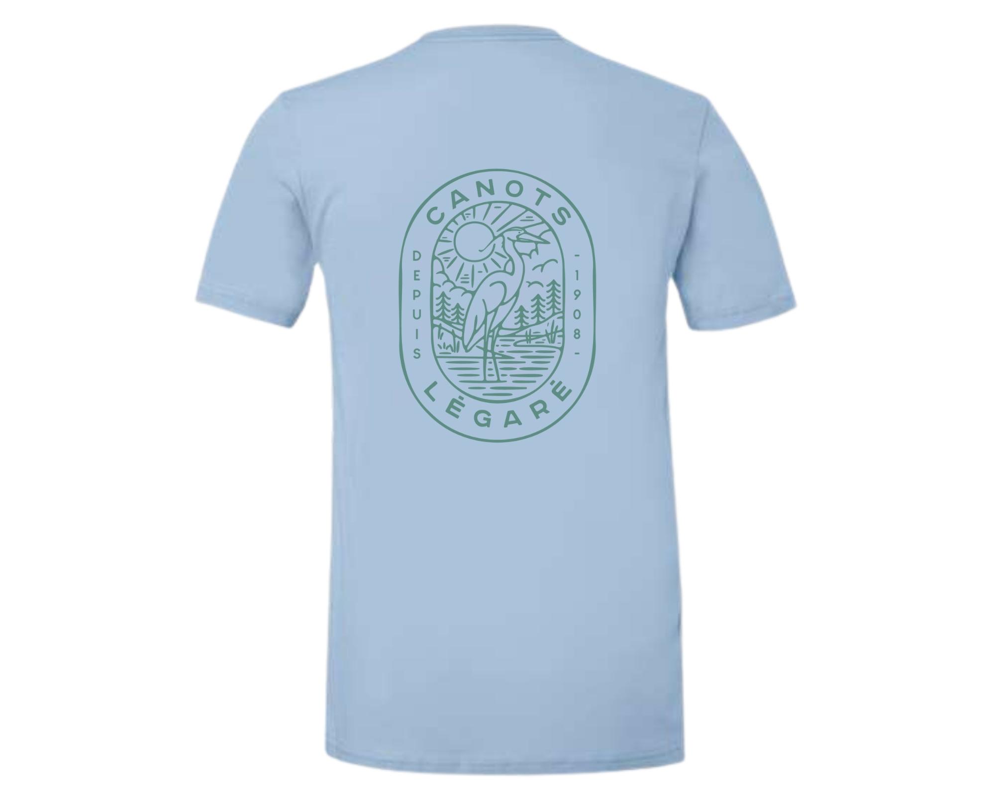 T-shirt Canots Légaré - CL-TSHIRT-L-BL-2022 - Canots Légaré T-shirt Canots Légaré - CL-TSHIRT-L-BL-2022 - Canots Légaré