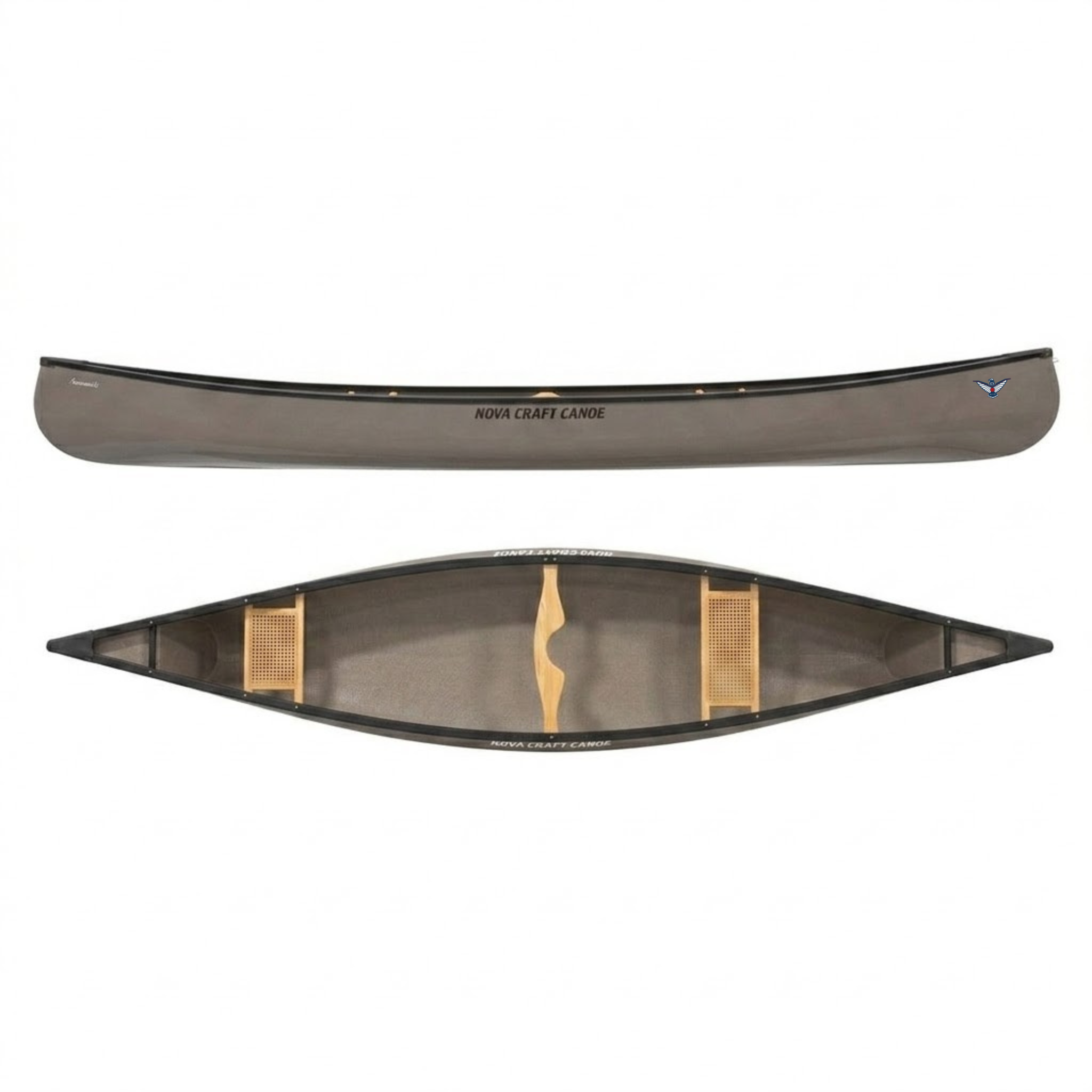 Angler 15' - Aramide Lite - NC-ANG-15-AL-PBA-GR - Nova Craft Canoe