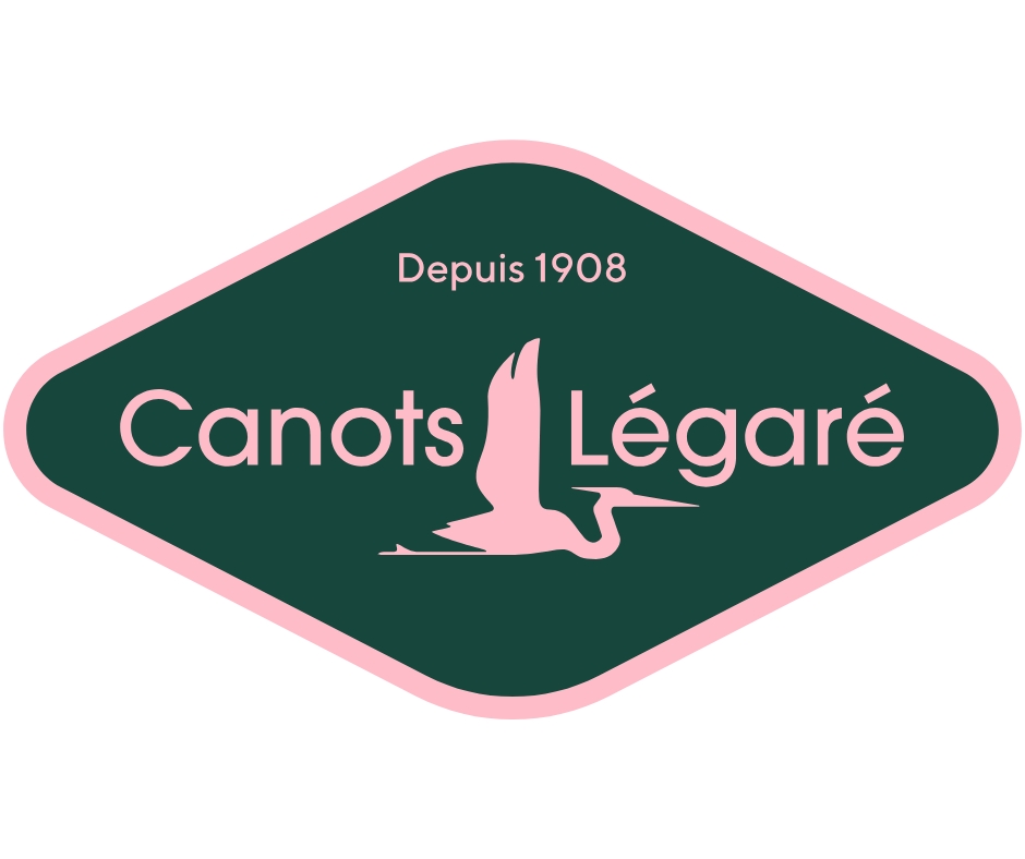 Autocollant Canots Légaré « losange » - CL-AUTOCOL-LOS-VRF-RO - Canots Légaré