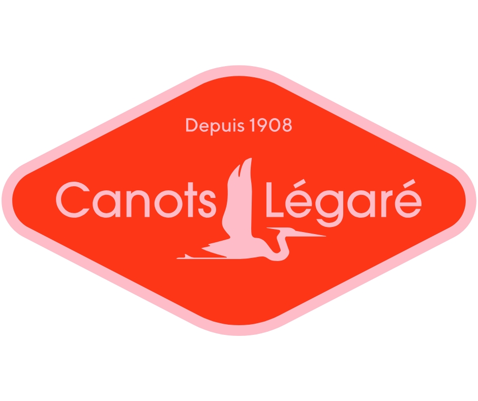 Collants losange Canots Légaré - CL-AUTOCOL-LOS-RG-RO - Canots Légaré