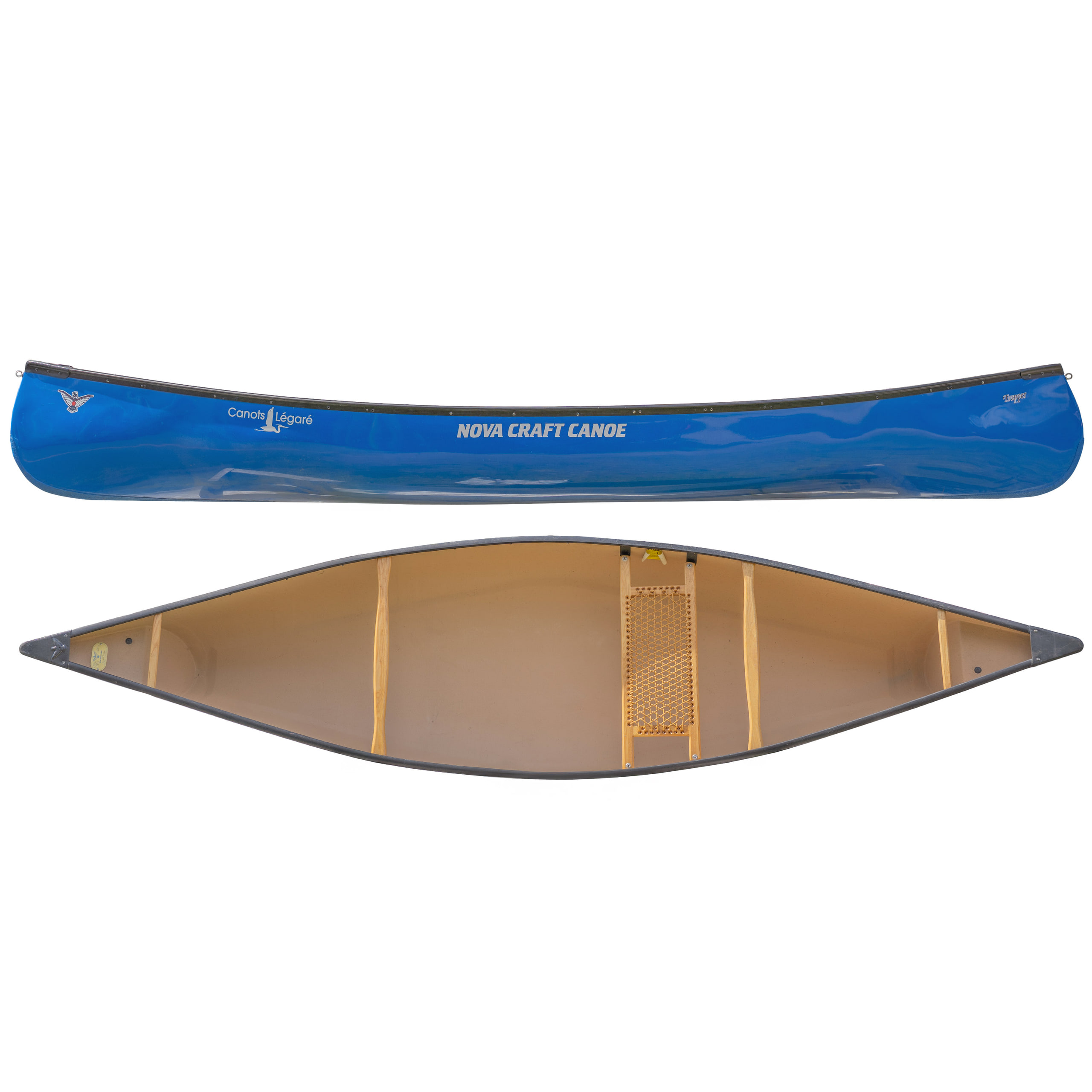 Trapper 12' - Aramide Lite - NC-TRA-12-AL-PBA-BL - Nova Craft Canoe