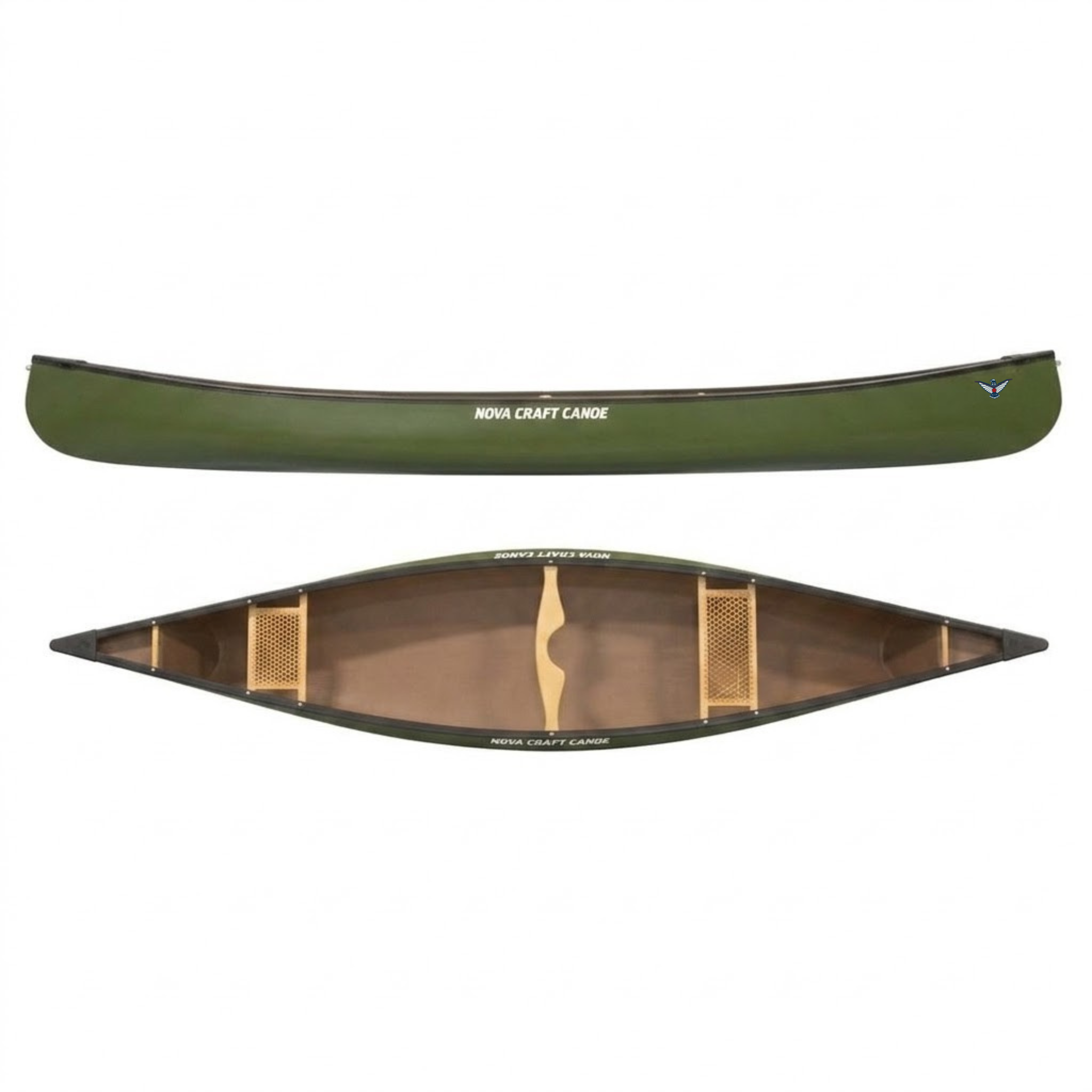 Angler 15' - Fibre de verre - NC-ANG-15-FV-PBA-VRO - Nova Craft Canoe