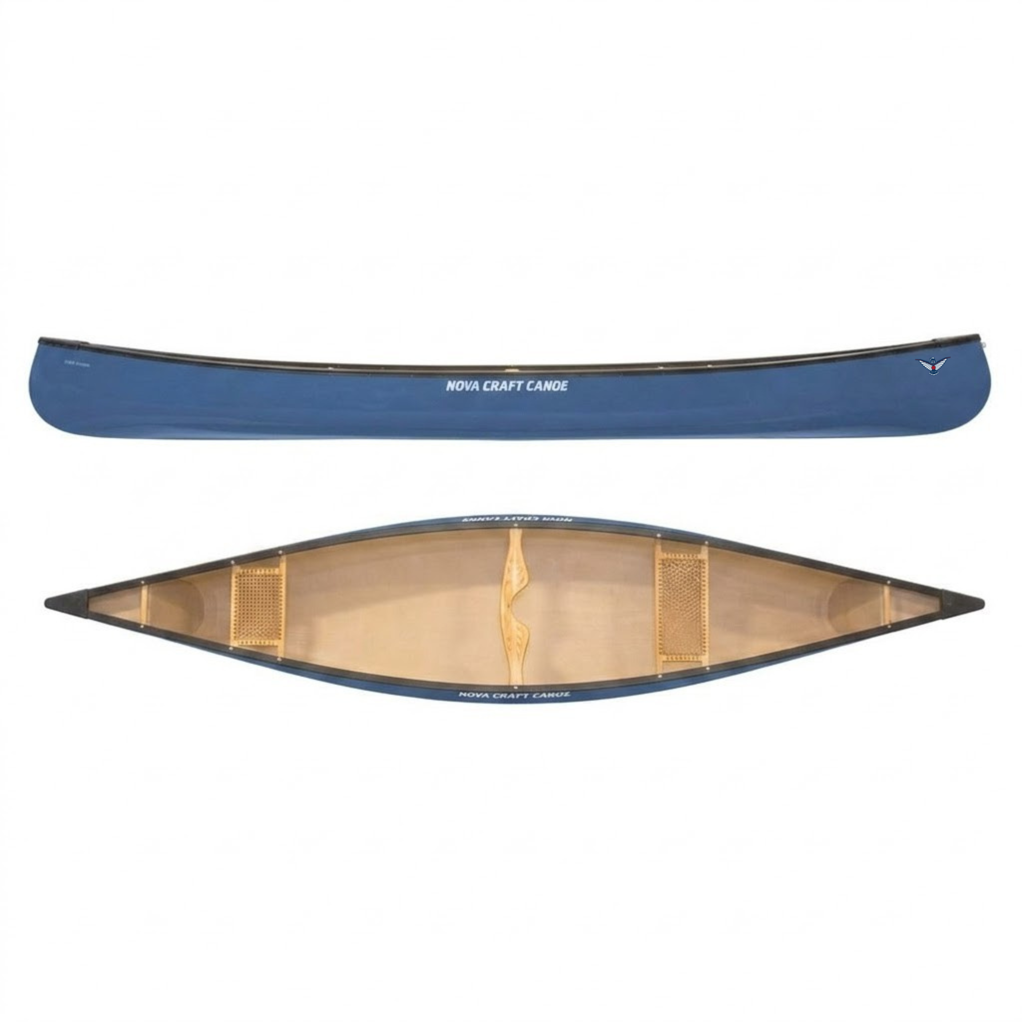 Angler 15' - TuffStuff - NV-ANG-15-TS-PBA-BLF - Nova Craft Canoe