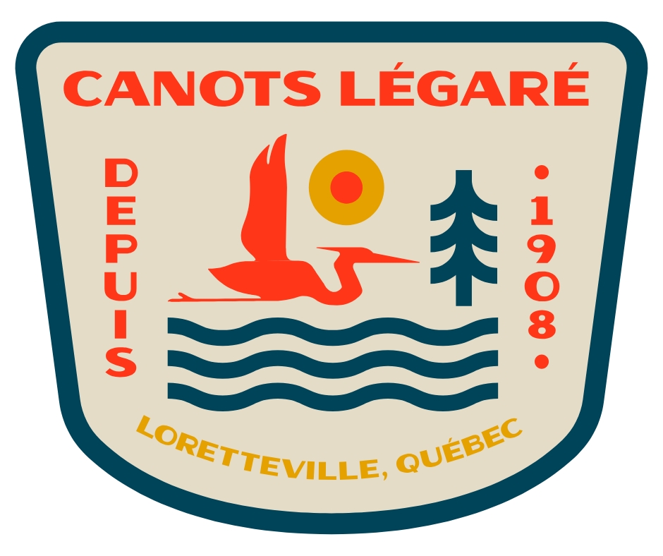 Collants « écusson » Canots Légaré - CL-AUTOCOL-ECUSS-HER-RG - Canots Légaré