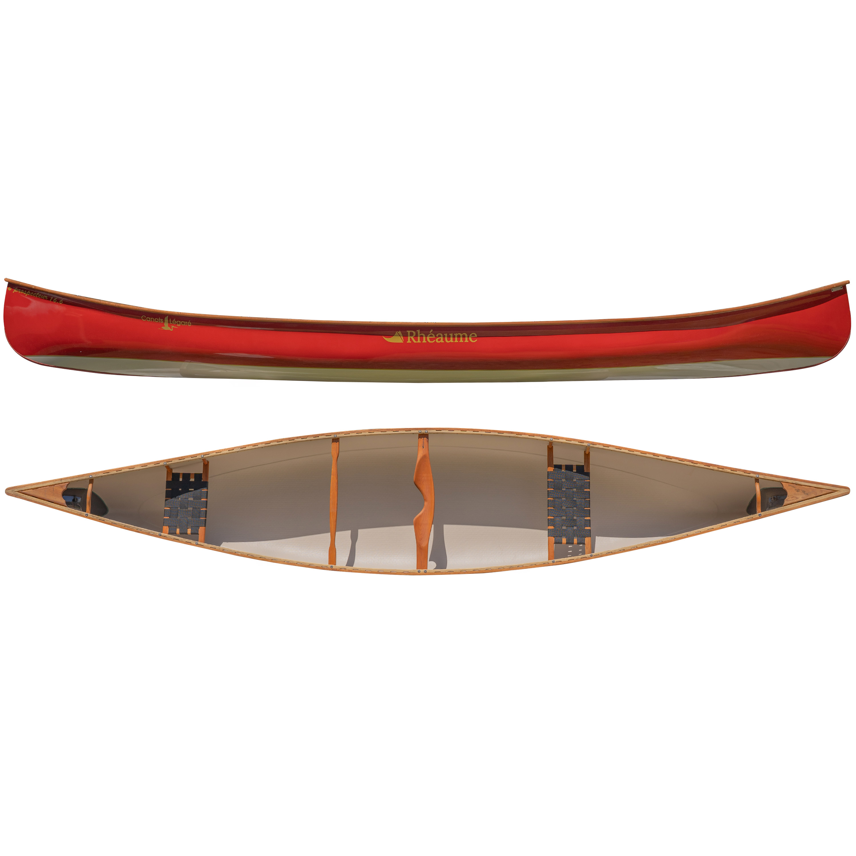 Prospecteur 16'6 - Fibrex - RHE-PRO-16-FEX-PBB-BG - Canots Rhéaume