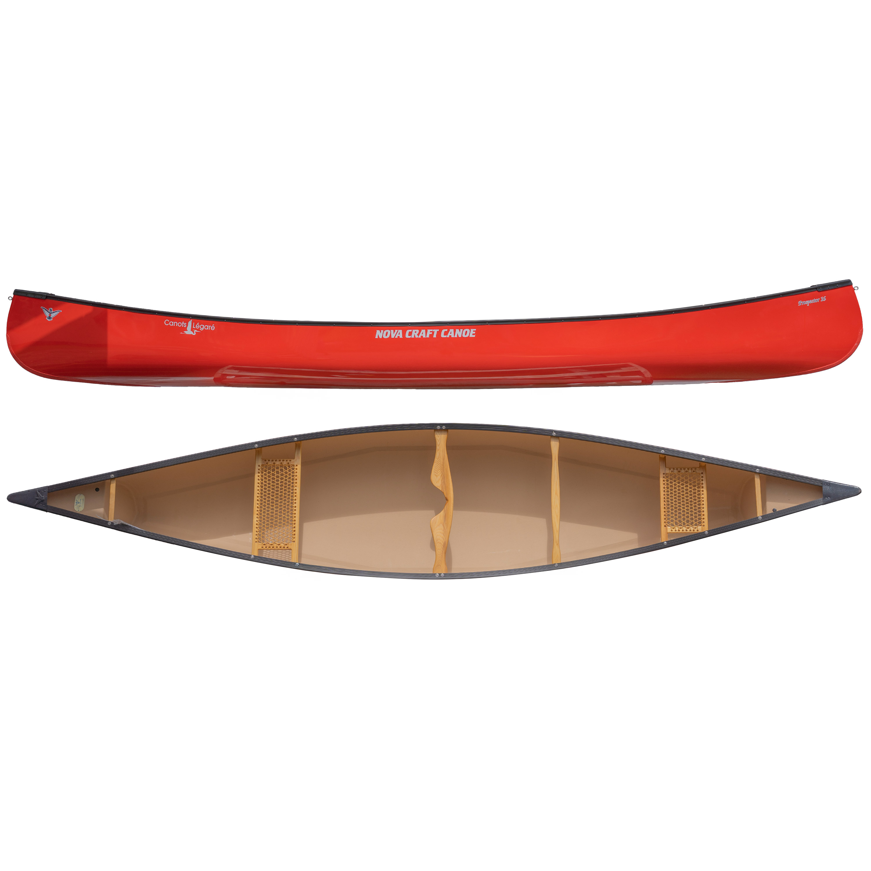 Prospecteur 16' - Fibre de verre - NC-PRO-16-FV-PBA-RG - Nova Craft Canoe