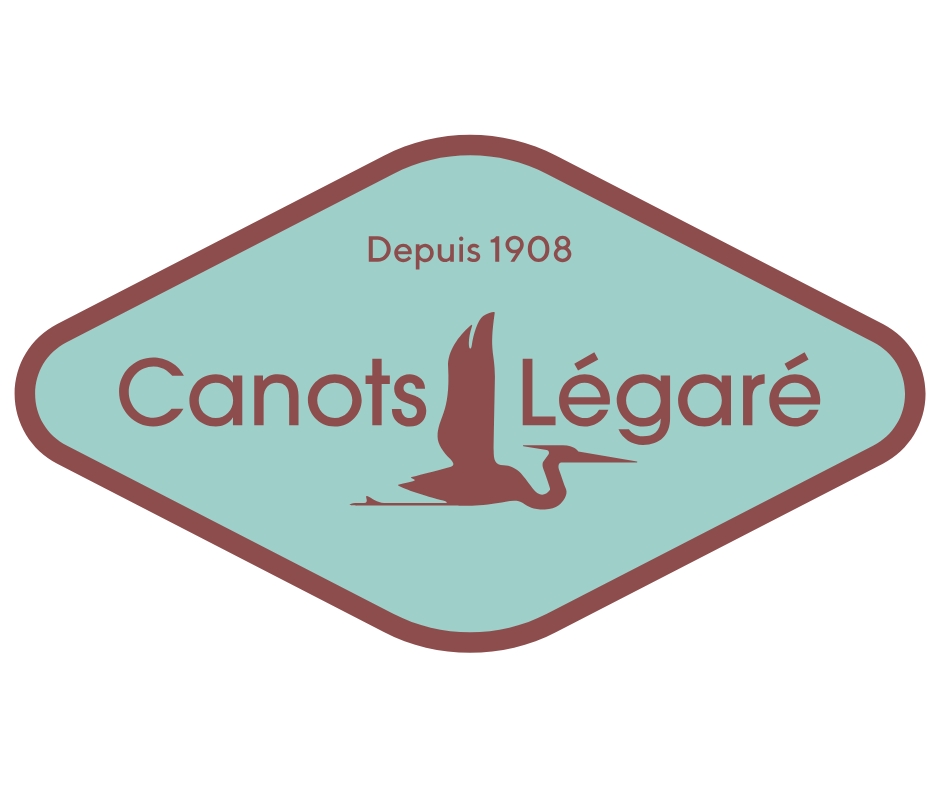 Autocollant Canots Légaré « losange » - CL-AUTOCOL-LOS-TURQ-BR - Canots Légaré