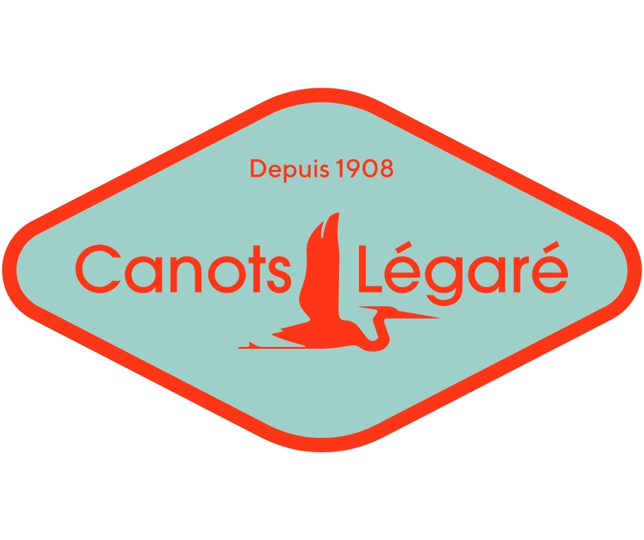 Autocollant Canots Légaré « losange » - CL-AUTOCOL-LOS-TURQ-RG - Canots Légaré