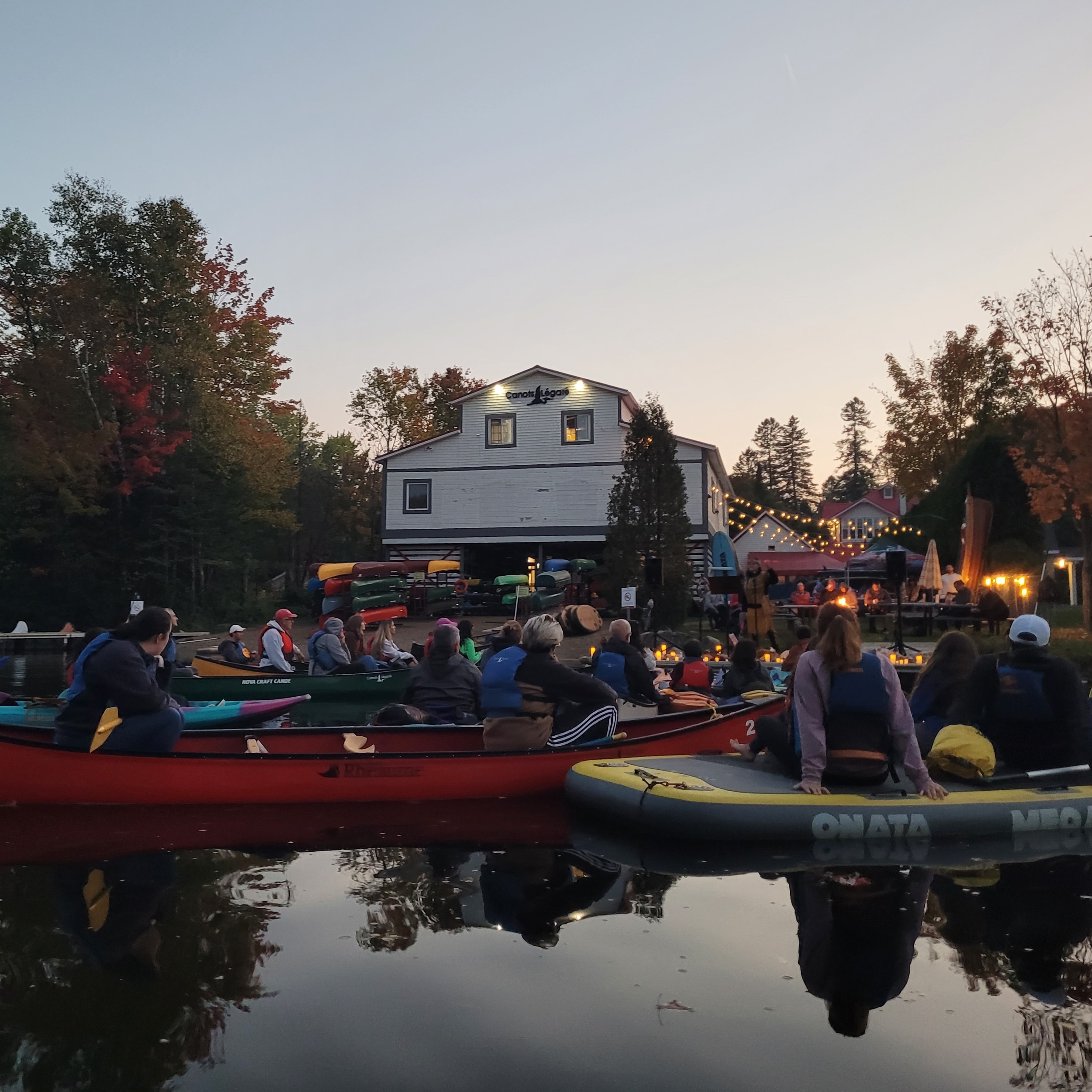 Événement concert sur l'eau - 24 août 2024 - CONCERT-EAU-24AOUT - Canots Légaré