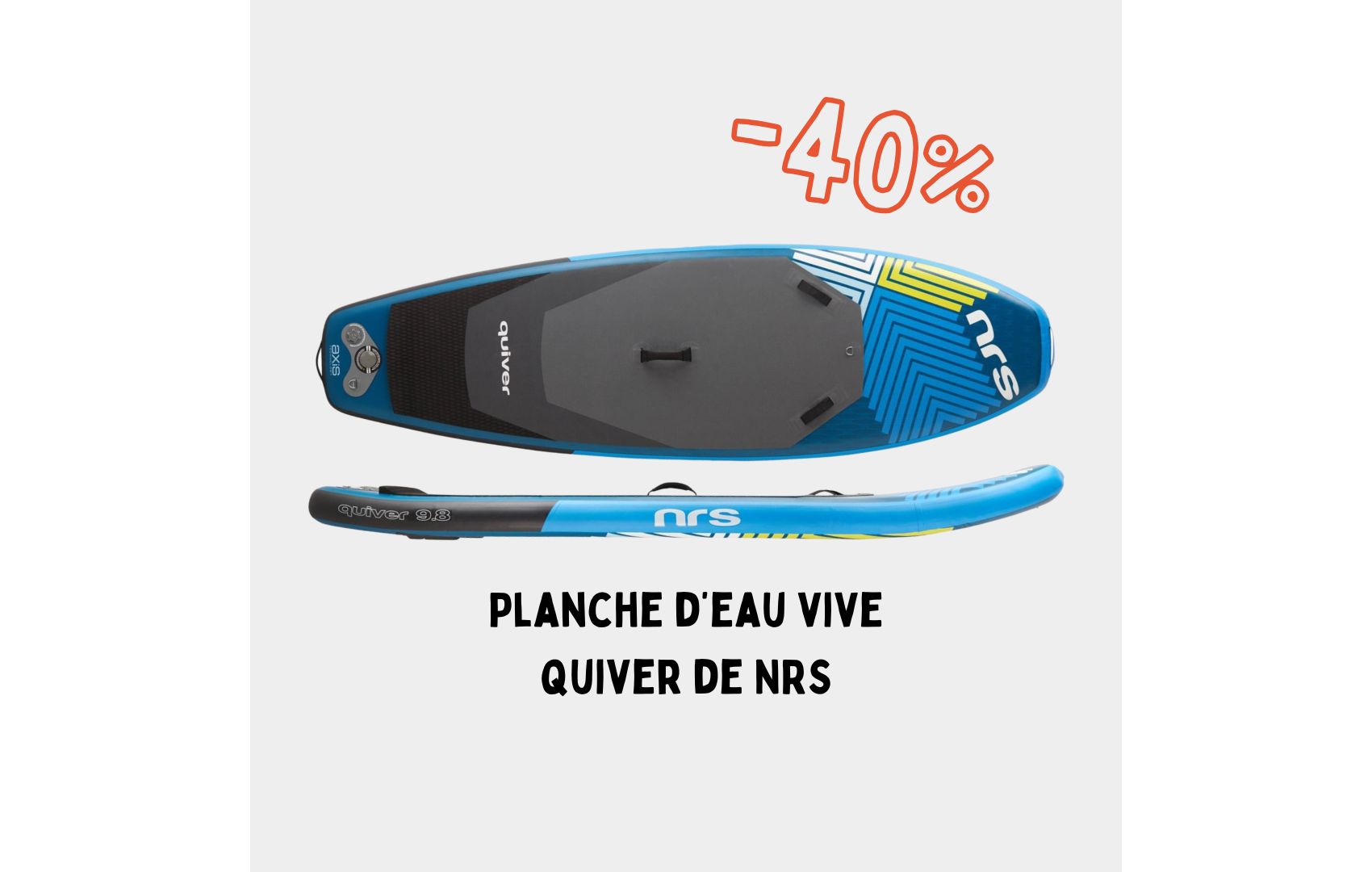 Planche à pagaie Quiver de NRS