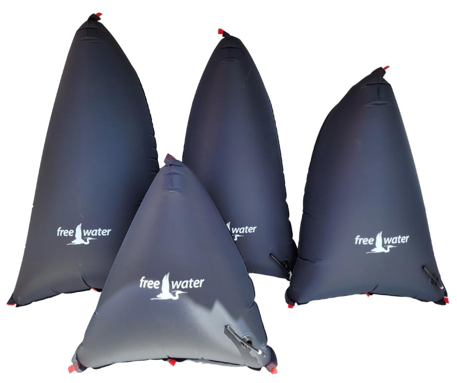 Ballons résistants et durables permettant d'ajouter de la flottabilité à un canot