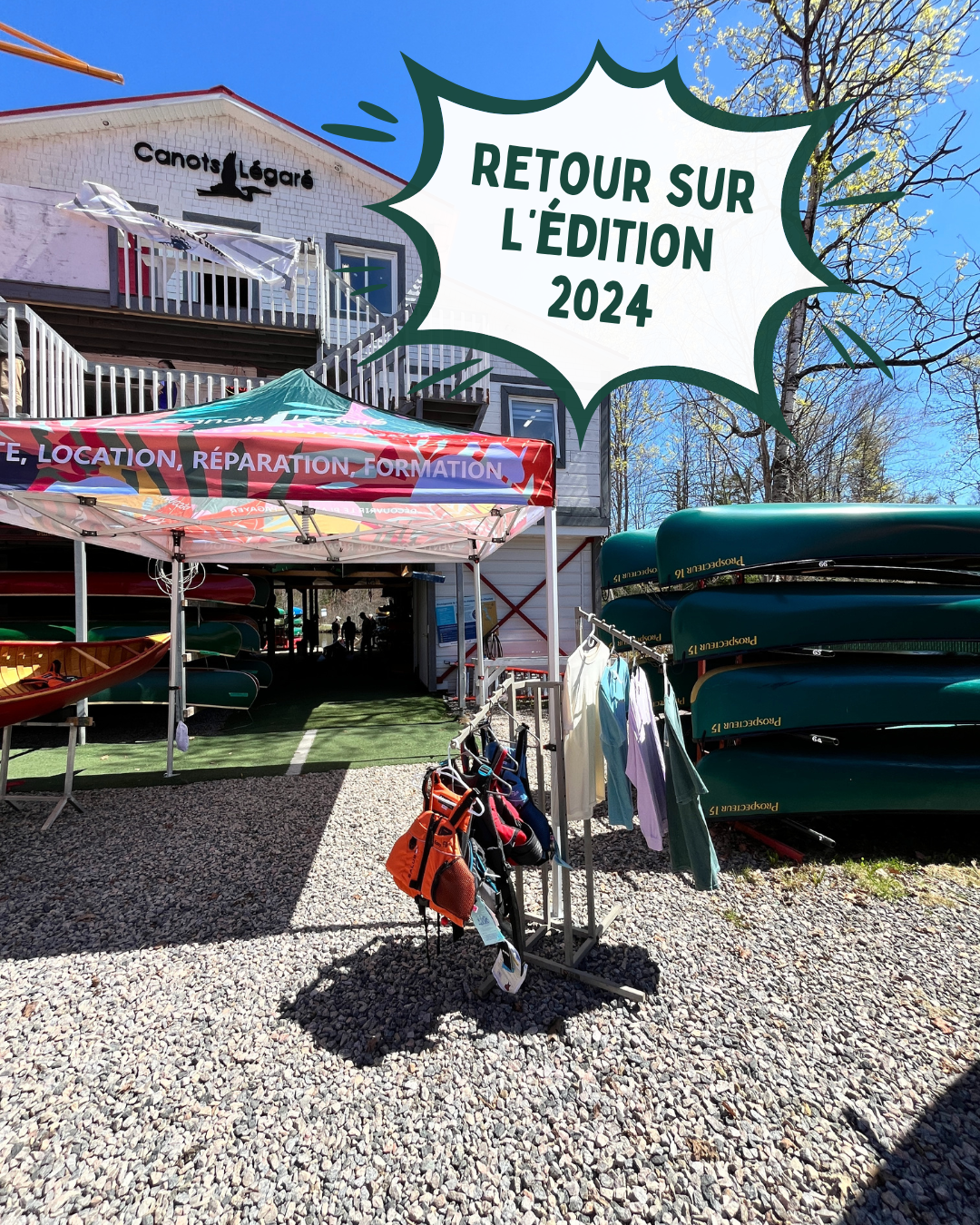 Cabane à canot en 2024
