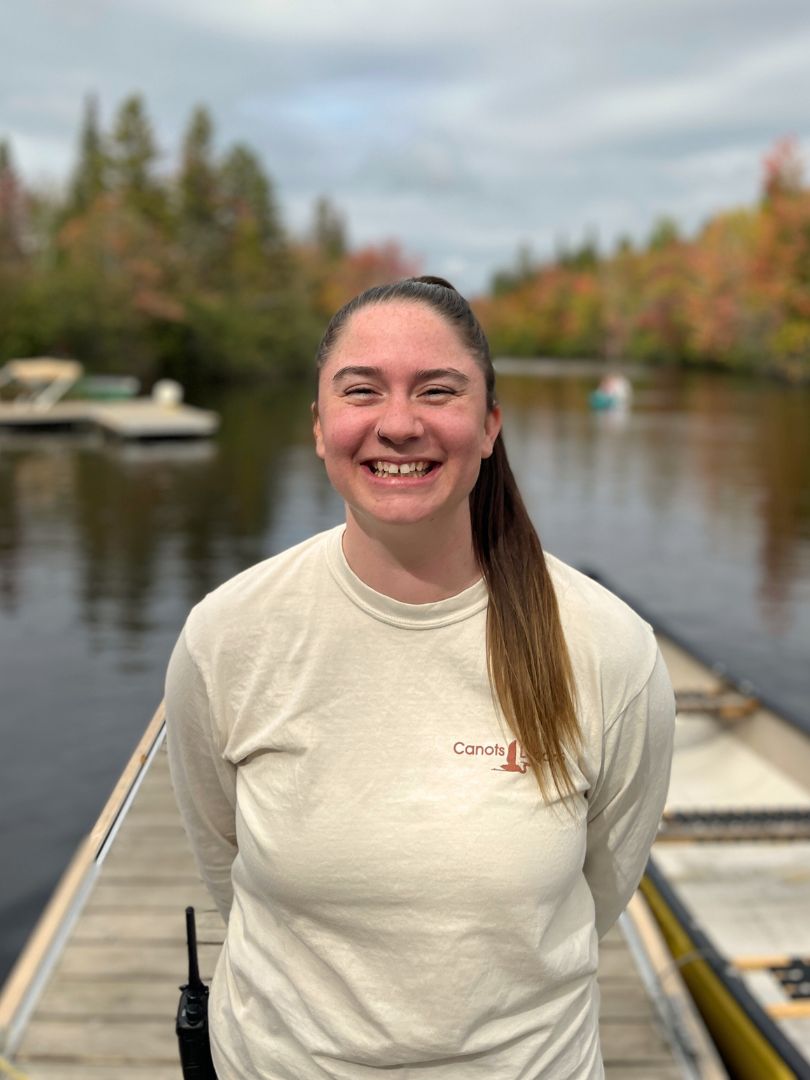 Photo portrait Sophie chez Canots Légaré
